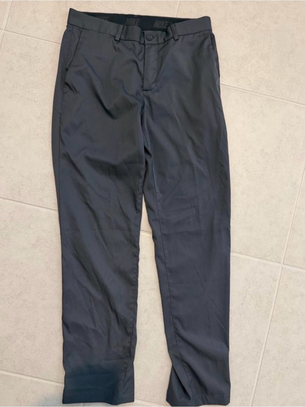 Nike Men's Black Chino-Style Performance Pants